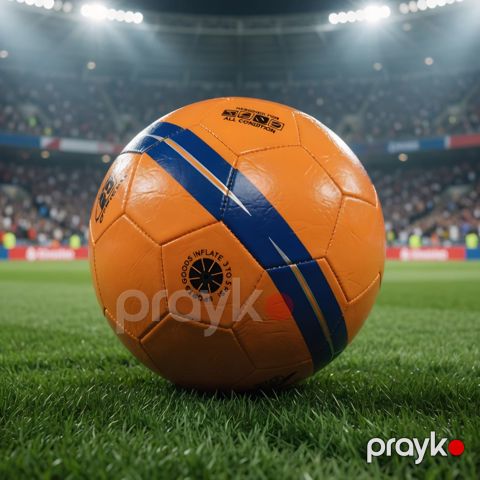 Futbol topu xan50, Narıncı, ölçü 5 — Bakı