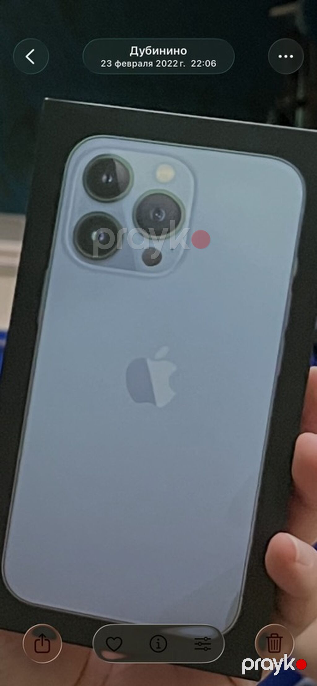 IPhone 13 Pro, 1 TB, Sierra Blue, Face ID — Apple iPhone, Bakı (4)