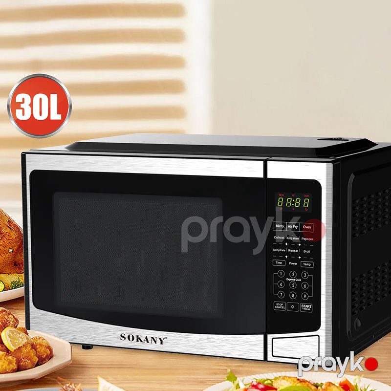 Sokany SK-441 Mikrodalğalı Soba – 1440W Güclü 30L Böyük Tutum Çoxfunksiyalı Elektrikli Mətbəx Köməkçisi — Mikrodalğalı sobalar, Bakı (2)