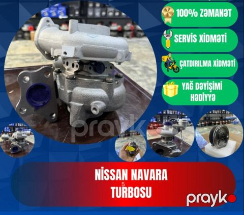 "Nissan Navara" turbosu və kartici — Bakı