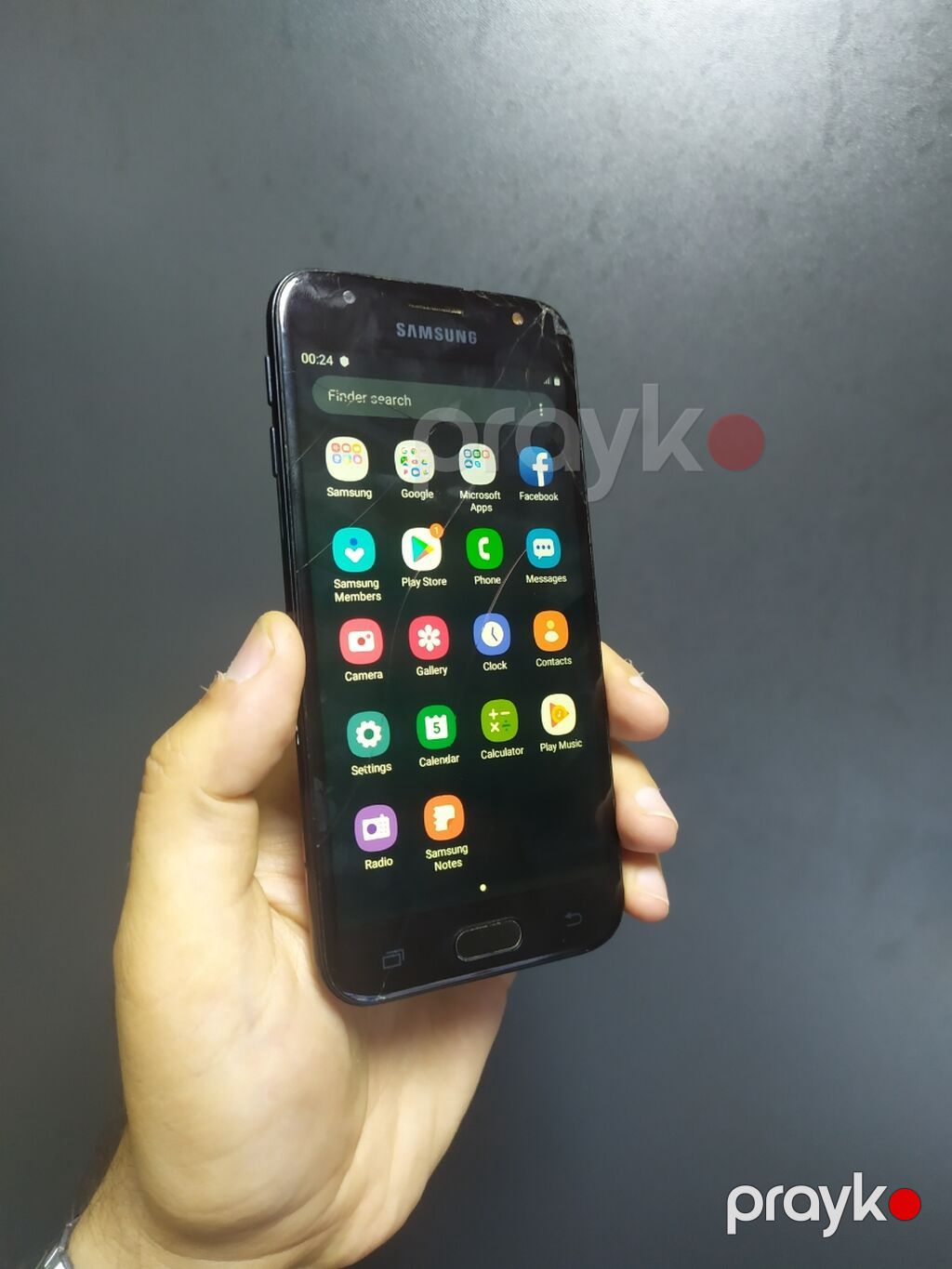 Samsung Galaxy J3 2017, 16 GB, rəng - Qara — Samsung, Bakı (5)