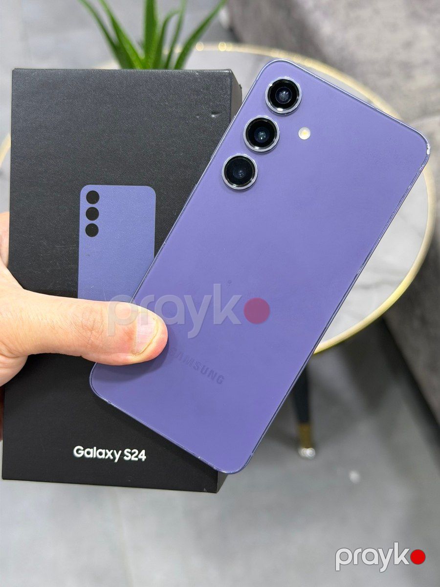 Samsung Galaxy S24 Cobalt Violet 256GB/8GB — Smartfonlar, Bakı (4)