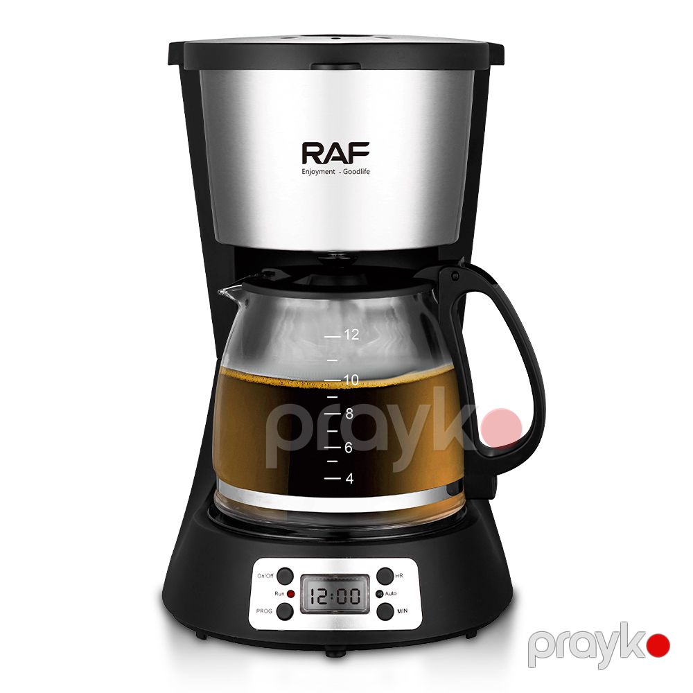 RAF 1000W Elektrikli Qəhvə Dəmləyicisi, 1.5L Böyük Tutum, R.130 — Qahvə aparatları və maşınları, Bakı (4)