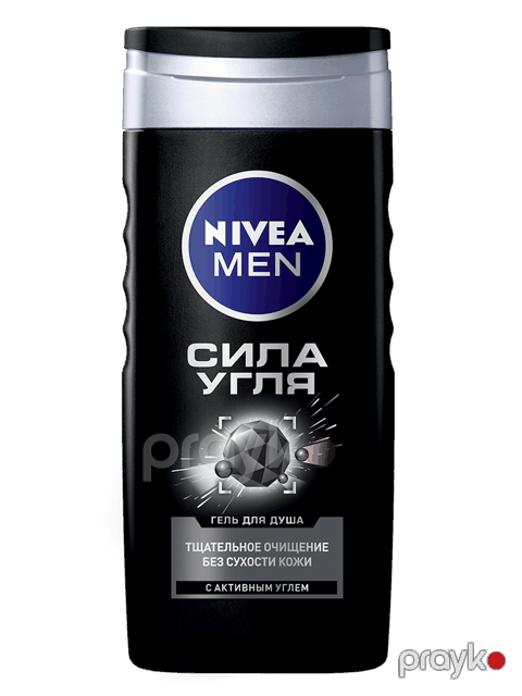 Duş üçün gel Nivea Kömürün Gücü 250 ml — Bakı