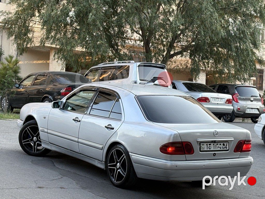 Mercedes E 220, 2.2 L, 1997 il, 245 000 km — Avtomobillər, Bakı (8)