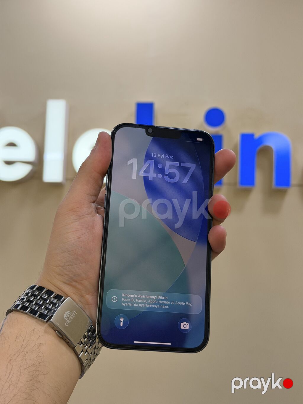 IPhone 13 Pro Max, 128 GB, Göy, Zəmanət, Kredit, Simsiz şarj — Apple iPhone, Bakı (5)