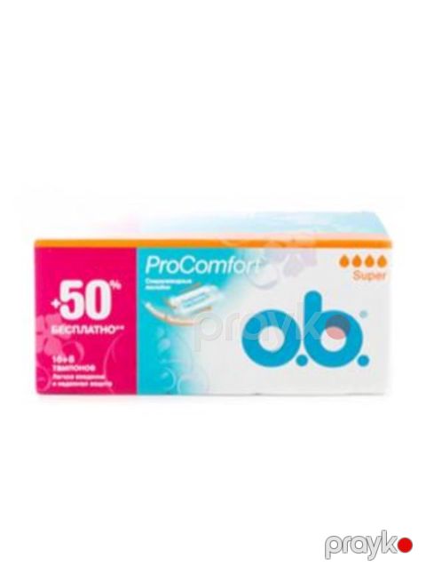 Tamponlar o.b. ProComfort Super 16+8 əd — Bakı