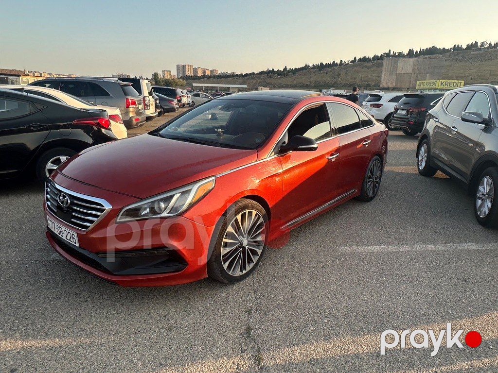 Hyundai Sonata, 2.0 L, 2015 il, yeni — Avtomobillər, Bakı (3)
