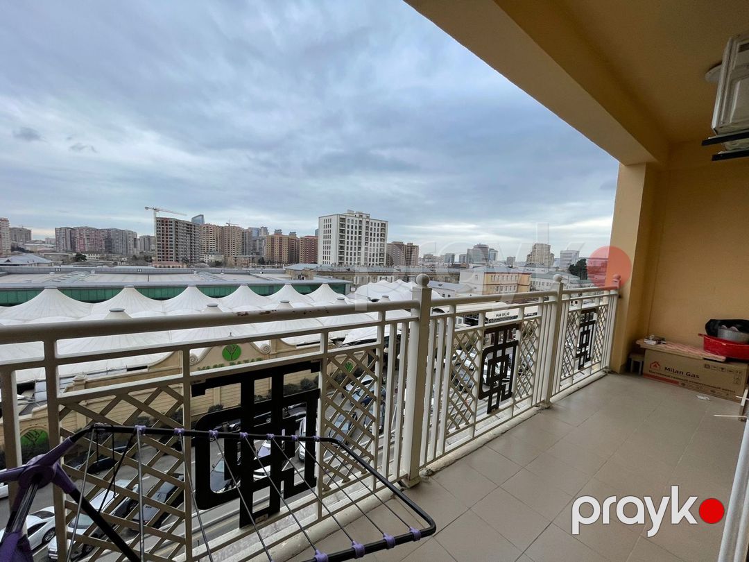 İcarəyə verilir 3 otaqlı yeni tikili 120 m² — Mənzil, Bakı (8)