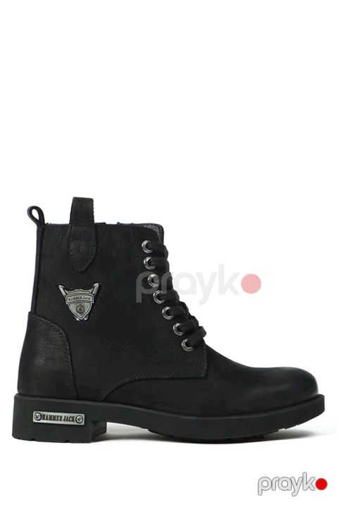 Qadınlar üçün uzunboğaz botlar Hammer Jack 10215200-G, qara, təbii dəri, ölçü 36 — Bakı