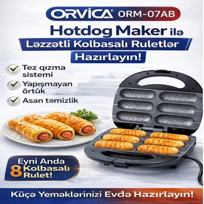 Hot-doq hazırlayan Orvıca ORM-07AB — Digər mətbəx texnikası, Bakı (3)
