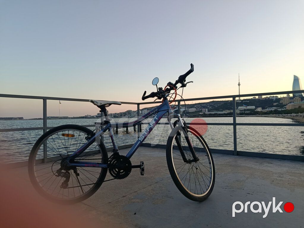 Salam hərşey işləyir satılır diskə kimi alüminium velosiped — Qoşqular, Bakı (2)