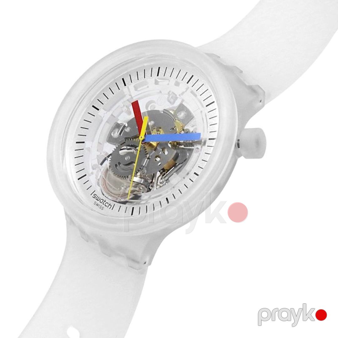 Qol saatı uniseks Swatch Big Bold SB01K100 — Mallar, Bakı (2)
