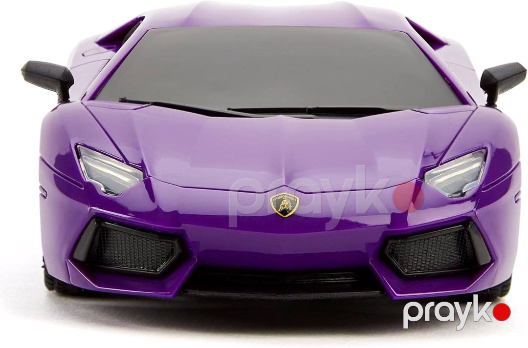 Radio ilə idarə olunan maşın Lamborghini, supercar dizaynı, yüksək sürətli, LED işıq effektləri, pultla idarəetmə - AG Pultlu Masin 01 — Mallar, Bakı (2)
