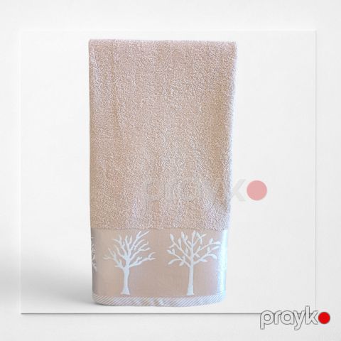 Dəsmal Nature, pambıq, bej, 50х90 sm — Bakı
