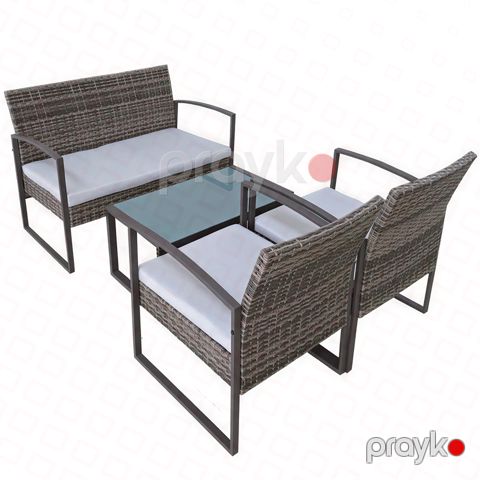 Oturacaq dəsti rattan 4 nəfərlik — Bakı