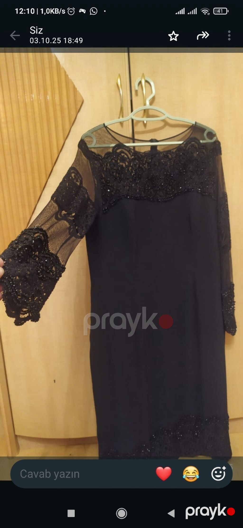 Her 2 platyalar brend palltarlardir.Qara 380 manata,goy ise 170 manata — Axşam paltarları, Bakı (2)