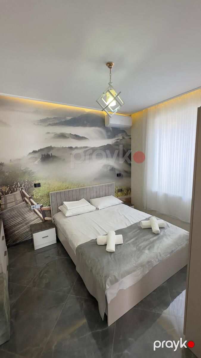 İcarəyə verilir 4 otaqlı həyət evi/bağ evi 80 m² — Ev, villa, Qəbələ (8)