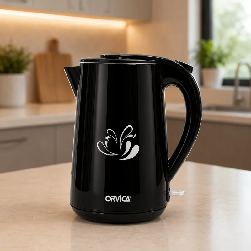 Elektrik çaydan Orvica, 2 L, Ağ, 2400 Vt — Bakı