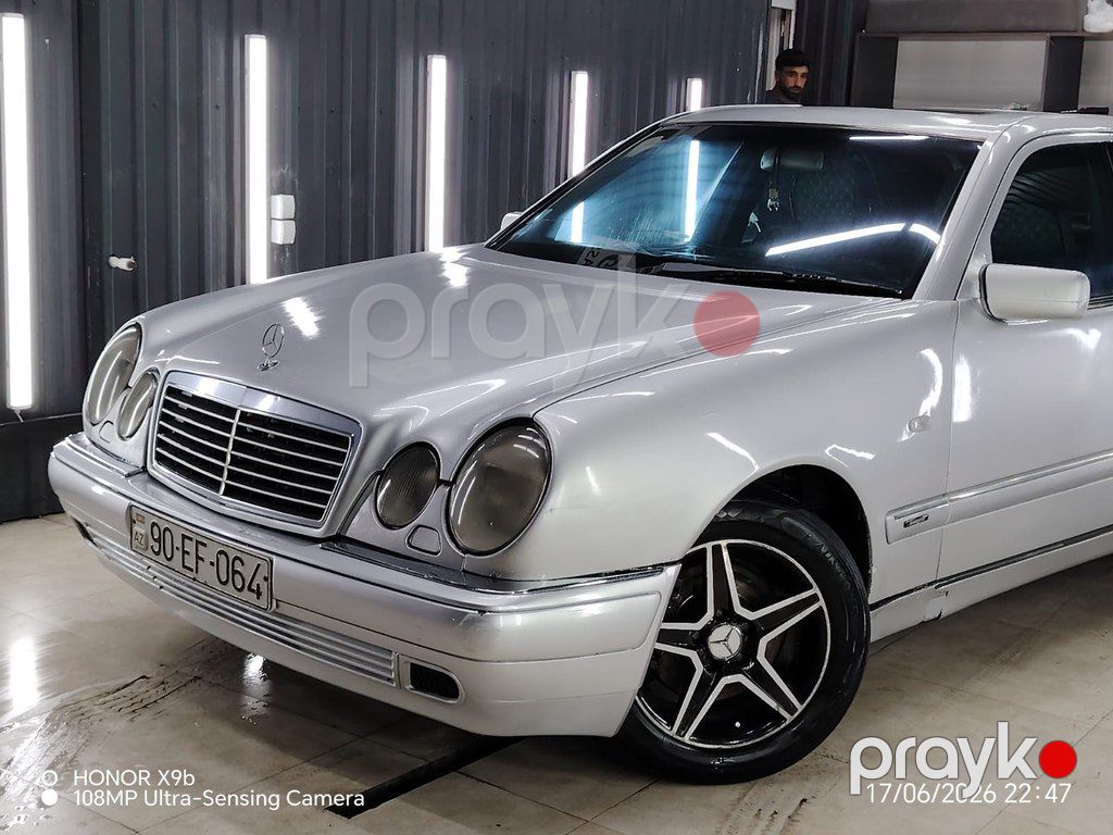 Mercedes E 300, 3.0 L, 1998 il, 450 000 km — Avtomobillər, Ağdaş (7)