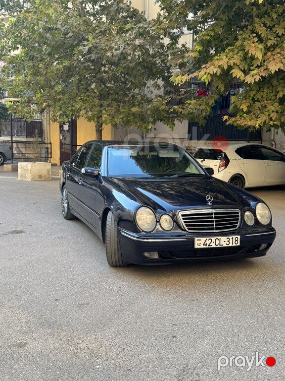 Mercedes E 220, 2.2 L, 2000 il, 416 960 km — Avtomobillər, Bakı (3)