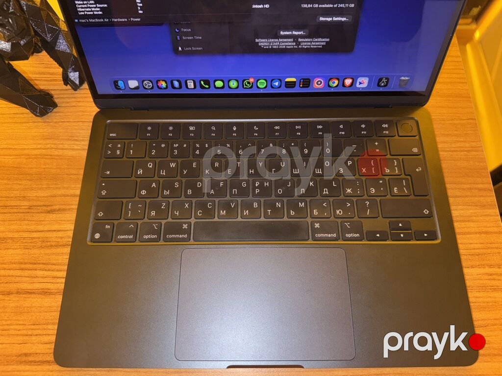 Apple MacBook (13") M2 8/256GB – Midnight Blue Xüsusiyyətlər: - 13 — Apple Macbook, Bakı (6)