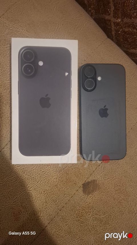 Apple iPhone 16 Black 128GB/8GB — Bakı