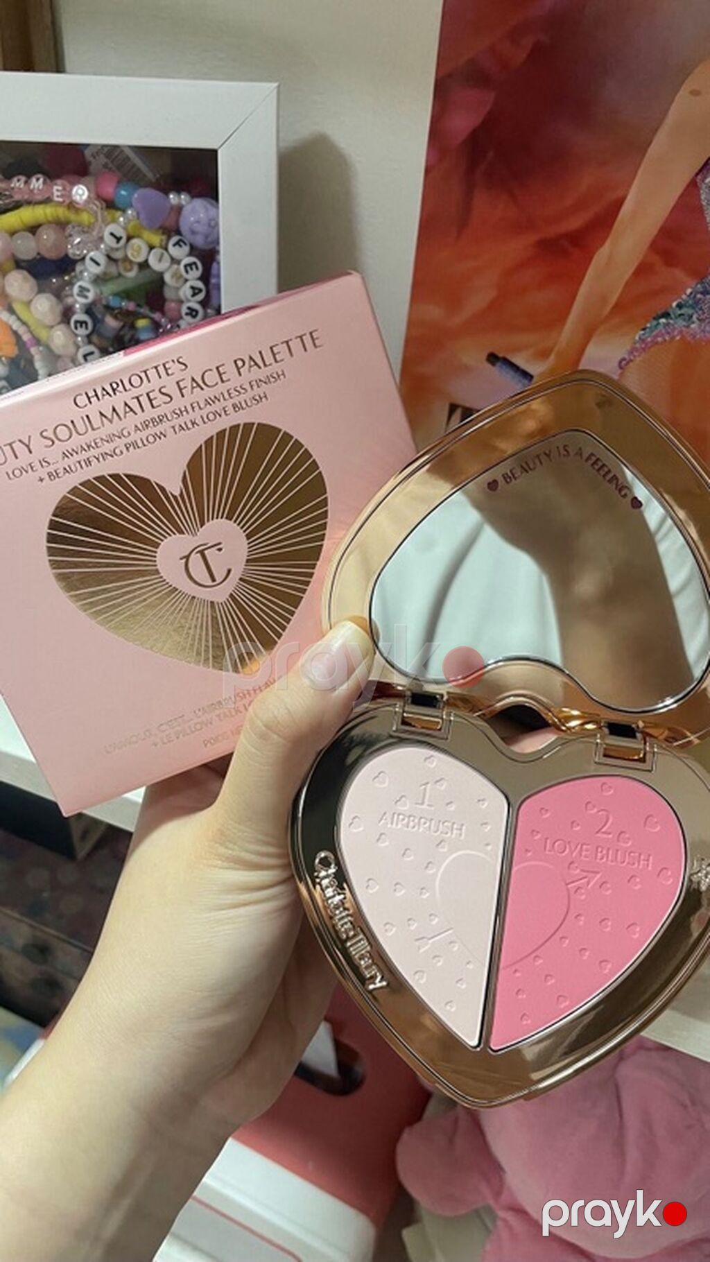 Charlotte Tilbury “Beauty Soulmates Face Palette” – ürək formalı ikili — Çamaşır maşınları, Bakı (2)
