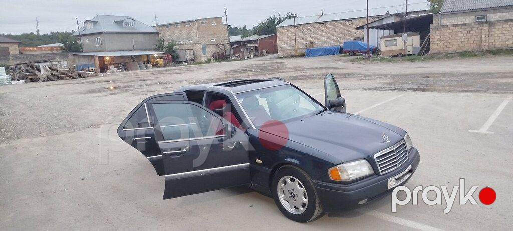 Mercedes C 200, 2.0 L, 1995 il, 471 056 km — Avtomobillər, Quba (3)