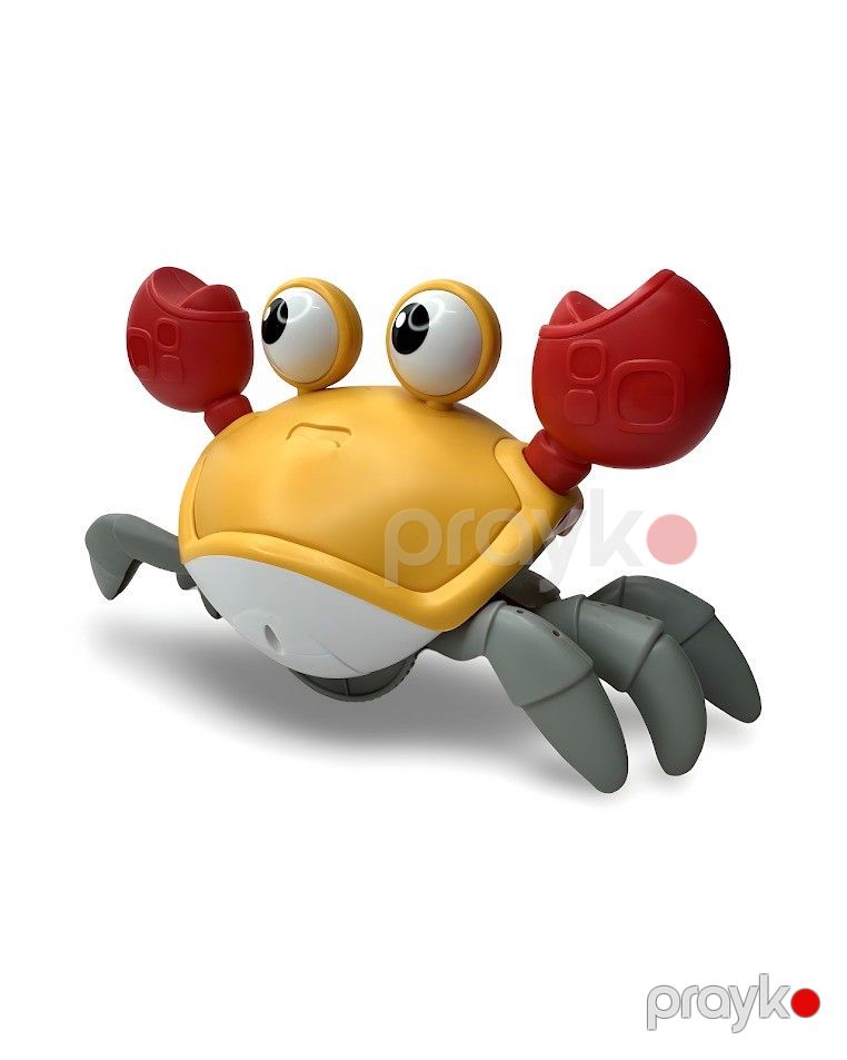 Uşaqlar üçün musiqili Electric Crab QC-1Y, səsli, işıqlı, 3+ yaş — Mallar, Bakı (2)