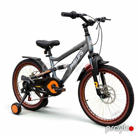 Uşaq velosipedi X20, boz — Bakı