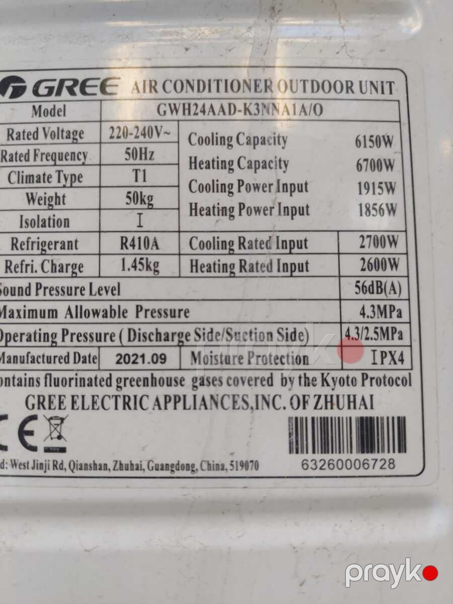 Kondisioner Gree — Ev texnikası, Bakı (3)