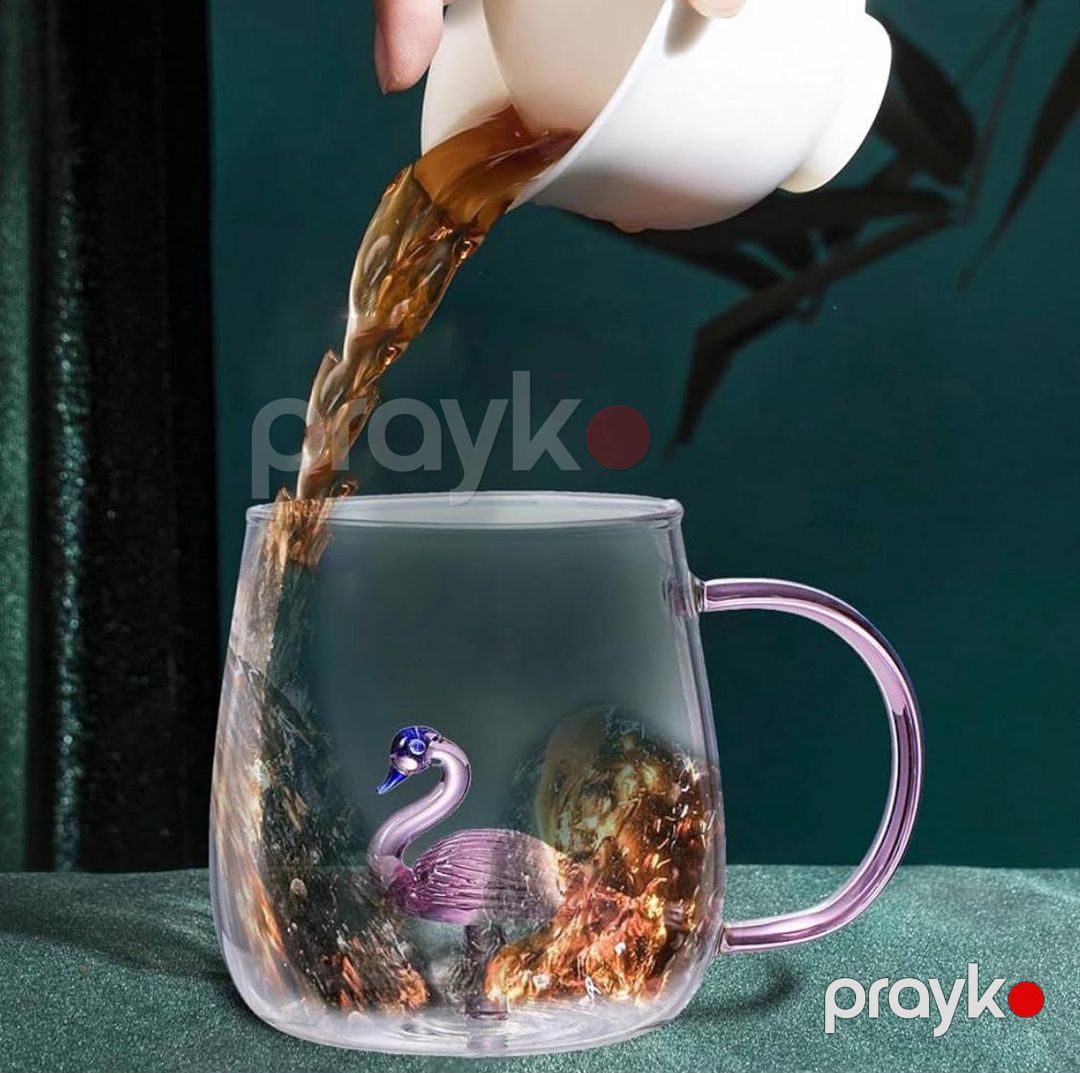 Fincan, 300 ml, Şüşə, Çəhrayı/Şəffaf — Mallar, Bakı (4)