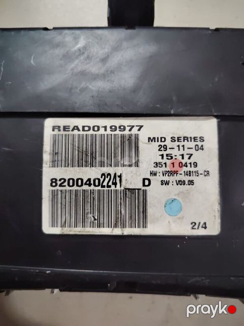Renault megane Ii cihazlar paneli (Pribor Paneli) 8200402241 — Bakı