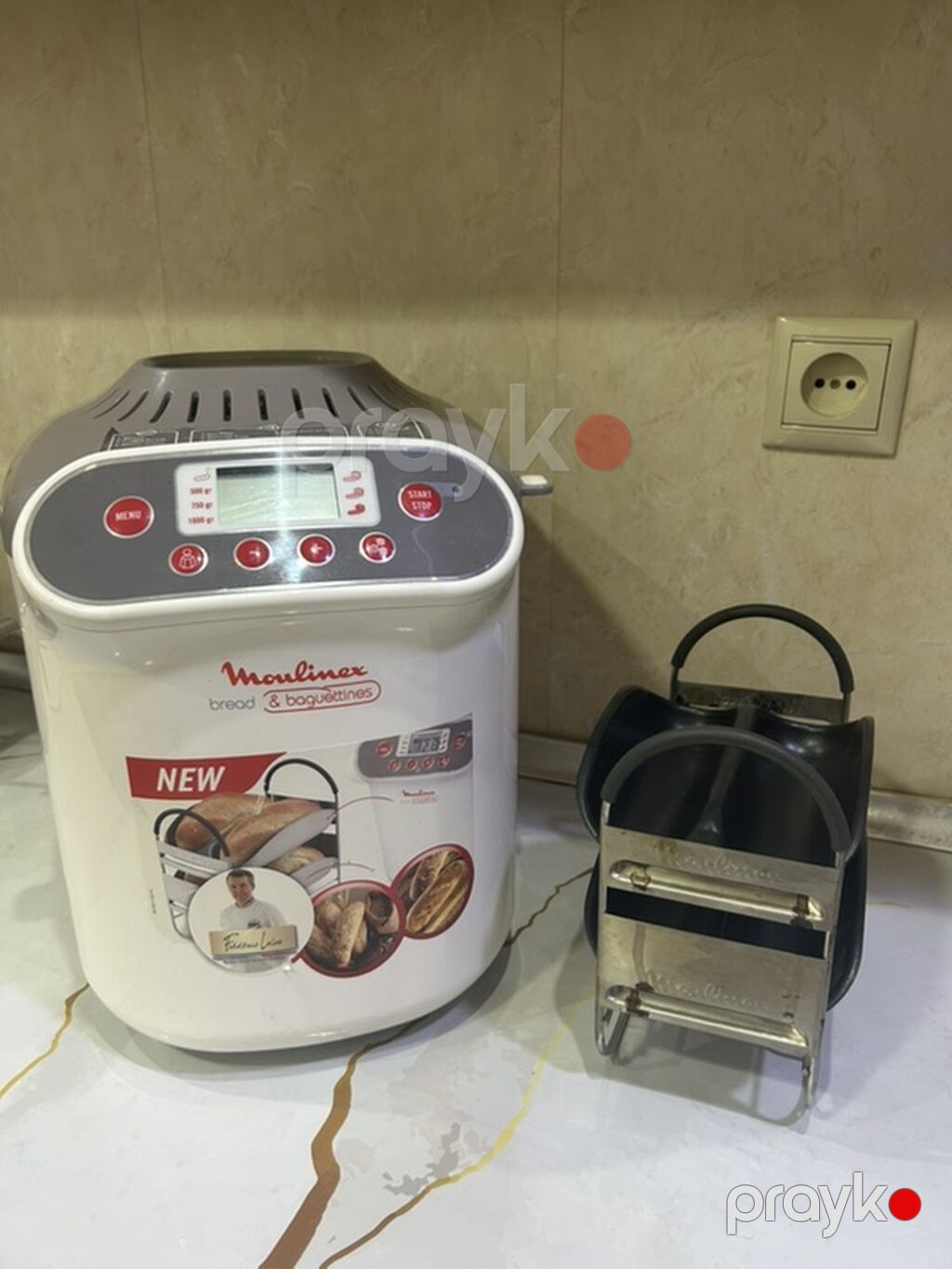 İşlənmiş Çörəkbişirən, Moulinex, Çörəyin çəkisi - 1 - 1.5 kq, Ünvandan götürmə, Ödənişli çatdırılma — Multivarkalar və bişirmə texnikası, Bakı (5)