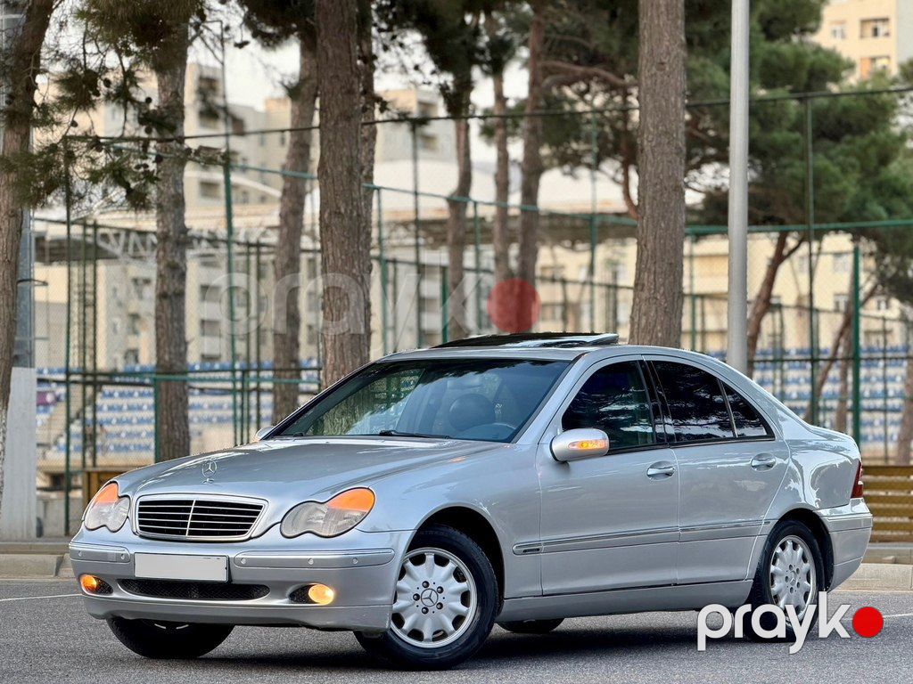 Mercedes C 180, 2.0 L, 2001 il, 321 021 km — Avtomobillər, Bakı (4)