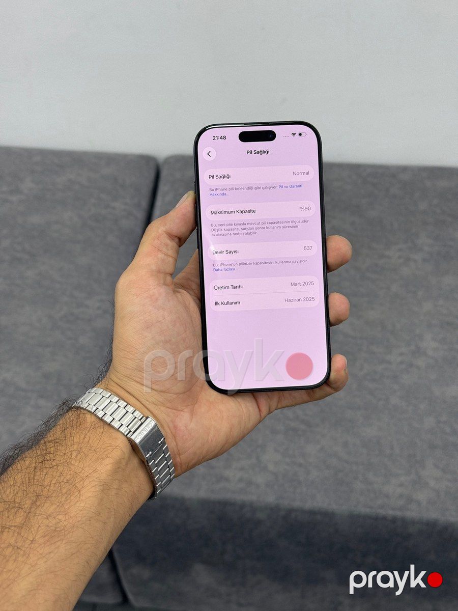 Apple iPhone 16 Pro Black Titanium 256GB/8GB — Smartfonlar, Bakı (8)