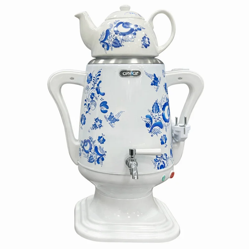 Samovar Orvica ORM-3309 Ağ — Etrend.az — Kitchen appliances