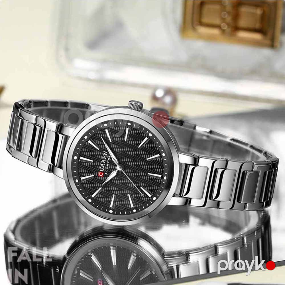 Qadın qol saatı Curren 9109 Silver/Black — Mallar, Bakı (2)