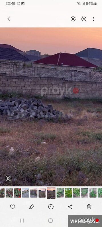 Abşeron rayonunda 1 otaqlı Torpaq Satılır, 10 sot — Torpaq, Bakı (4)