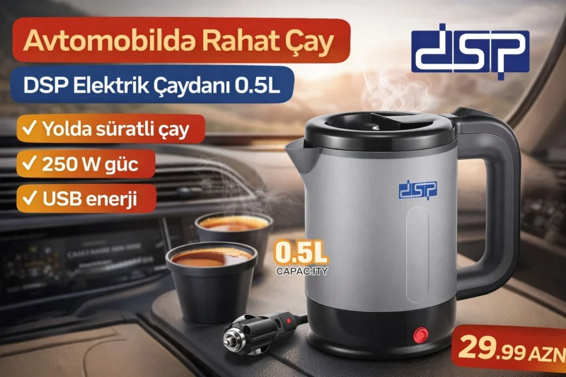 Elektrik çaydan DSP KK1287 — Elektrik çaydanları və termoslar, Bakı (2)
