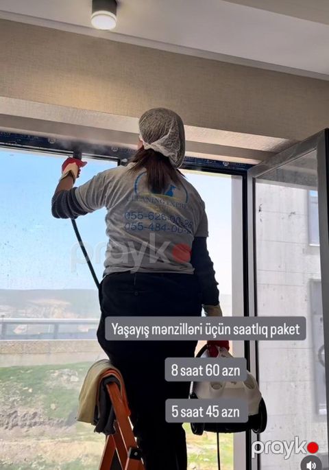Saatıq təmizlik paketləri — Bakı