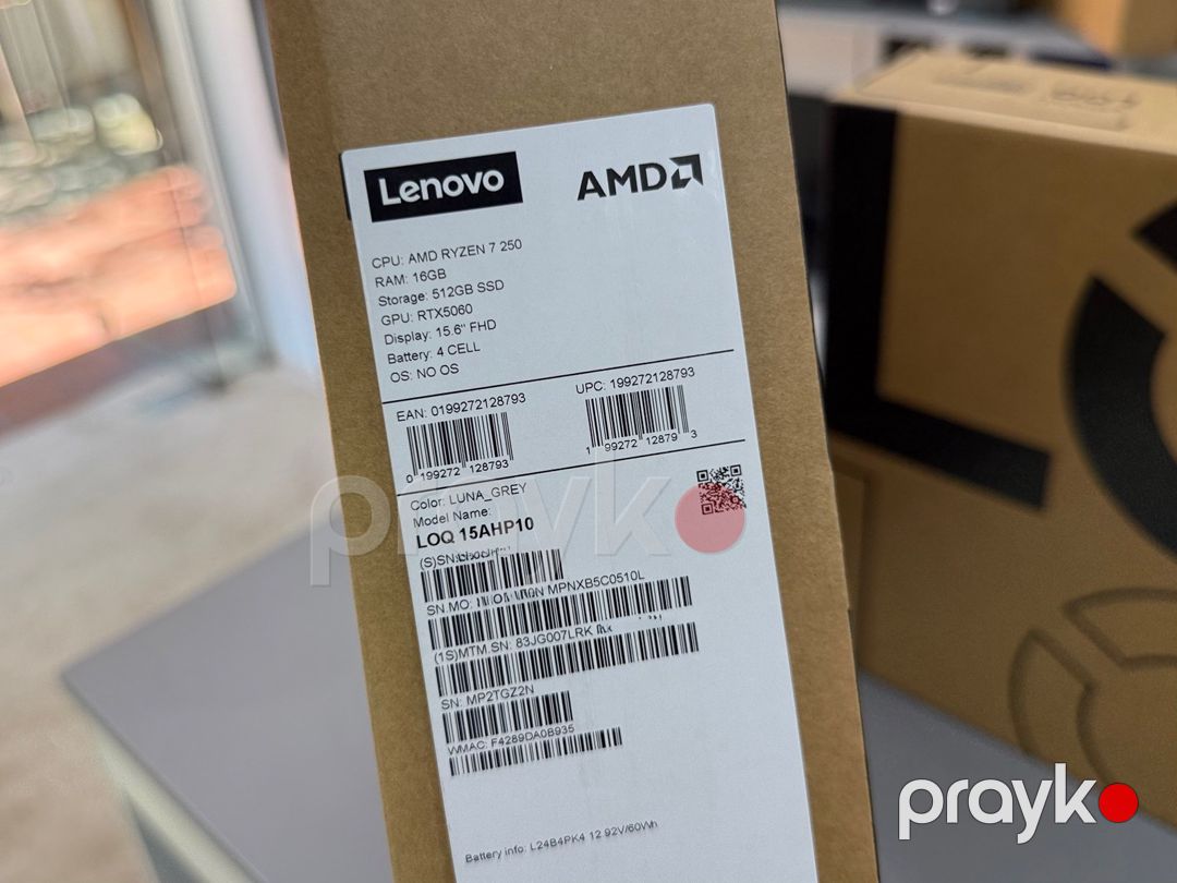 Noutbuk Lenovo LOQ 15AHP10 83JG007LRK — Noutbuklar, Bakı (3)