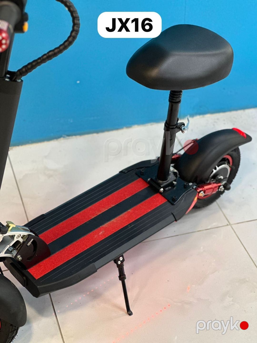 Elektrik samokat Vptscu JX-16 Comfort 500W oturacaqlı 48V 13Ah — Mallar, Bakı (4)