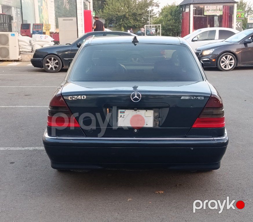 Mercedes C 280, 2.8 L, 1998 il, 225 000 km — Avtomobillər, Bərdə (6)