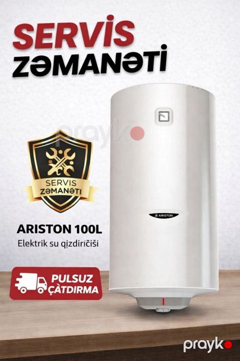 Su qızdırıcısı Ariston 100 lt — Bakı