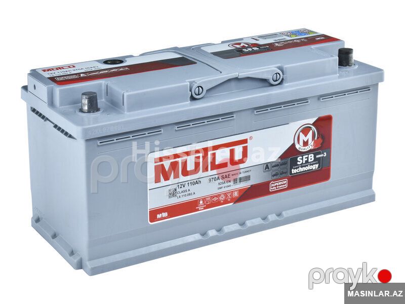 Akkumulyator Mutlu S3 110 Ah R — Akkumulyatorlar, Bakı (2)