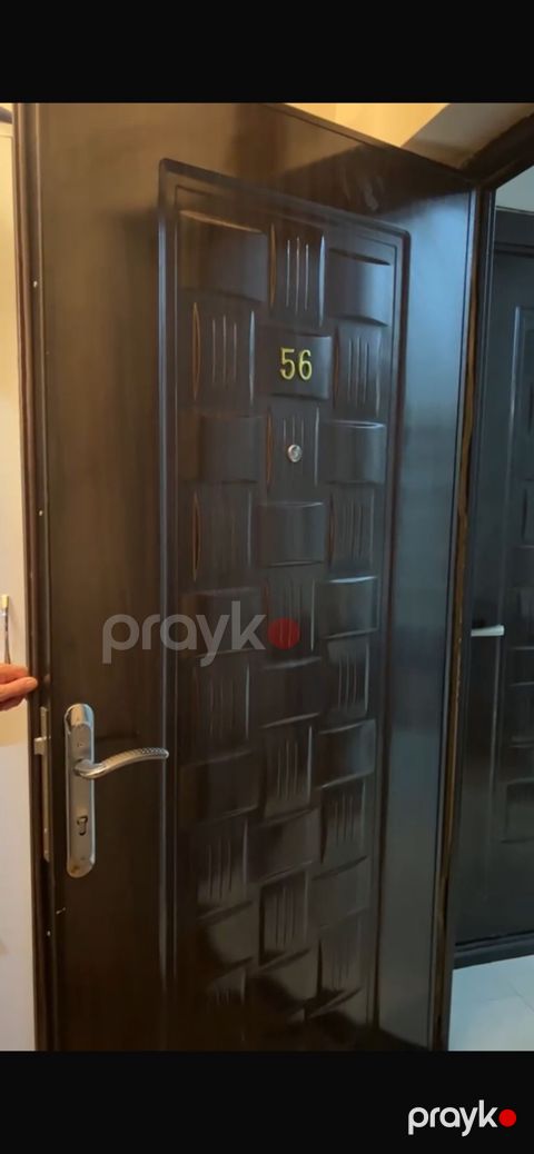 Mənzil üçün İşlənmiş Giriş qapısı 100x210 sm Glazok ilə, Ünvandan götürmə — Qobu