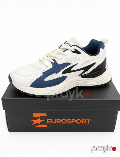 Krosovkalar Eurosport mavi/ağ, 40 ölçü — Bakı