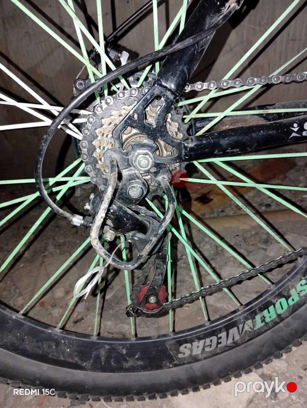 Velosiped – Sport Vegas MTB - Tip: Dağ velosipedi (MTB), bərk karkas — Dağ velosipedləri, Şabran (4)